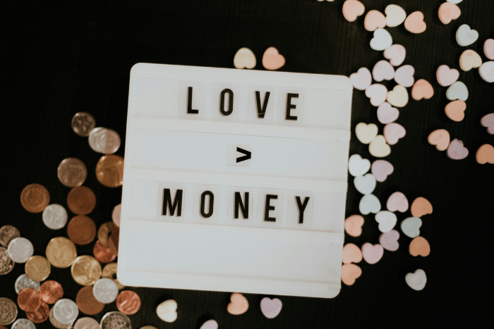 Love is greater than money